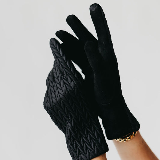 Quilted Smart Touch Gloves