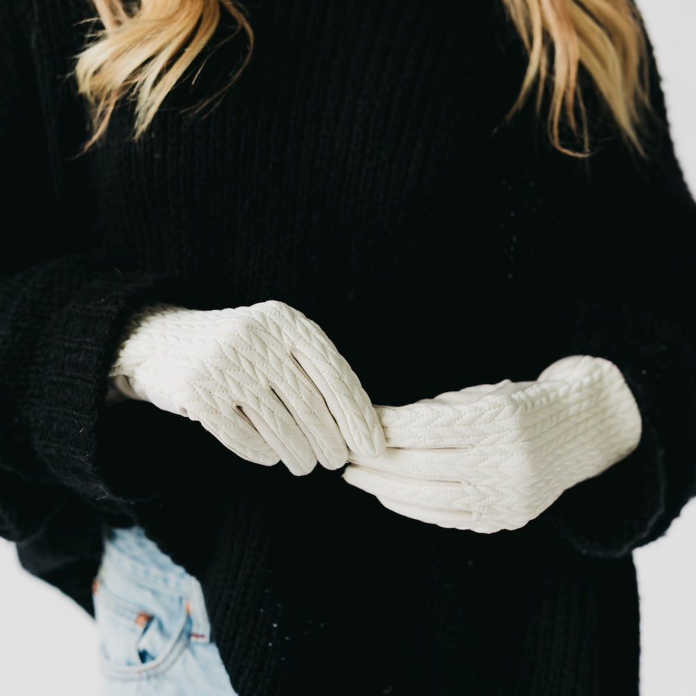 Quilted Smart Touch Gloves