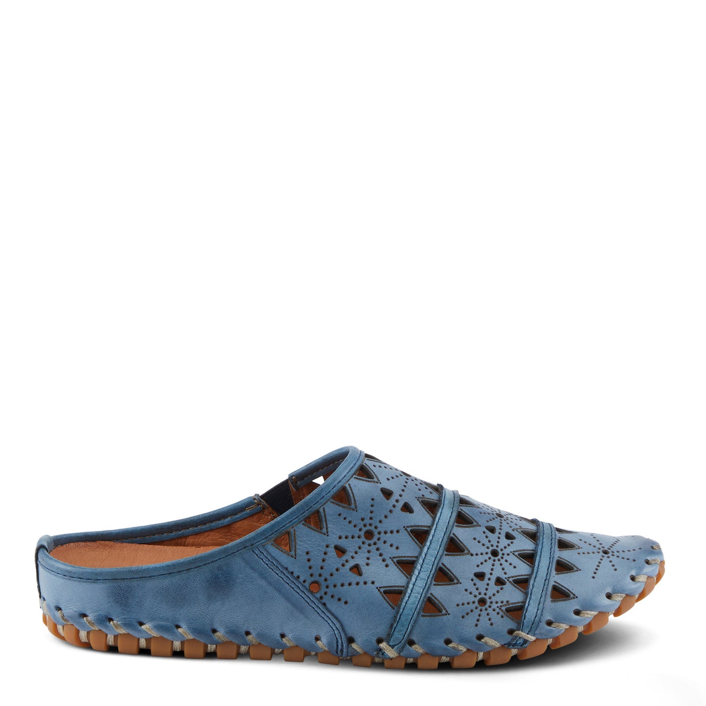 FUSALIDE BLUE SLIDE Shoe by Spring Step Style