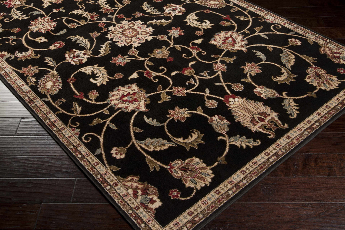 Salona Luxe Black Rug