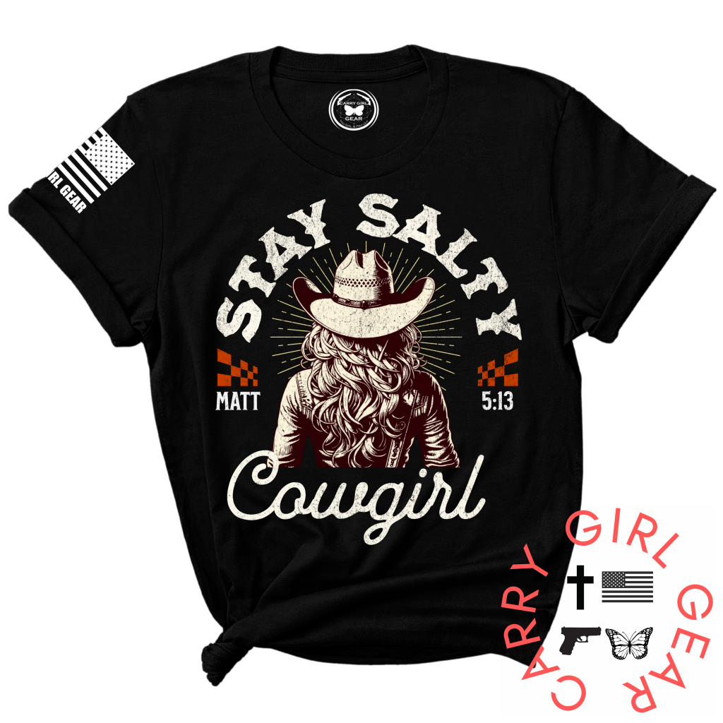 Stay SALTY Cowgirl TEE