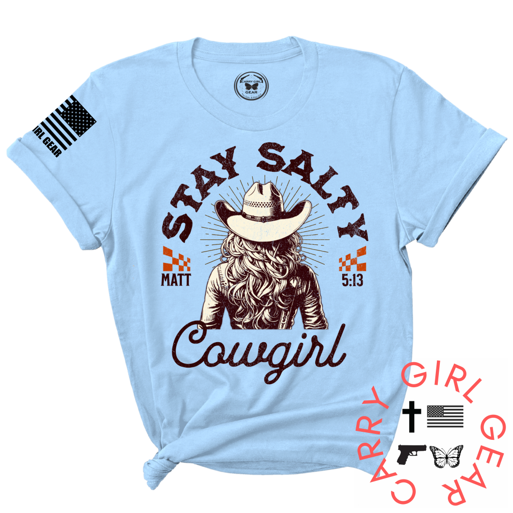 Stay SALTY Cowgirl TEE