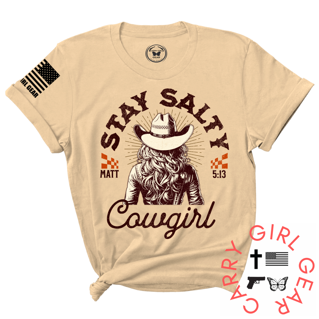 Stay SALTY Cowgirl TEE