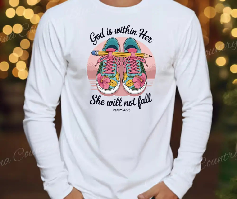 She Will Not Fall – White