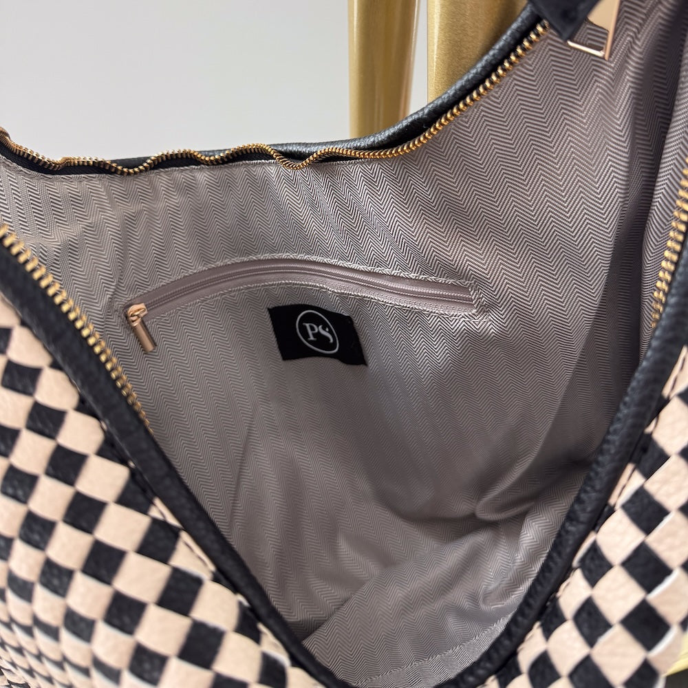 Sienna Slouchy Woven Shoulder Bag