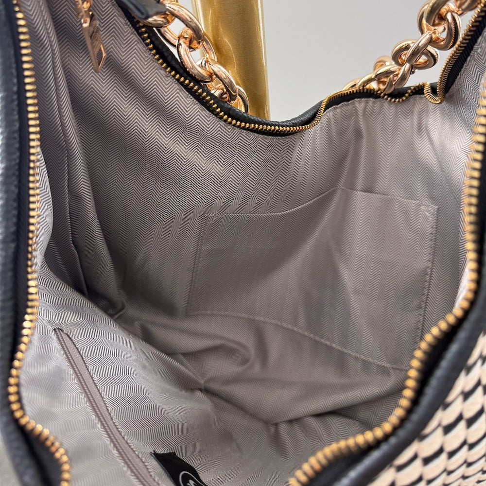 Sienna Slouchy Woven Shoulder Bag