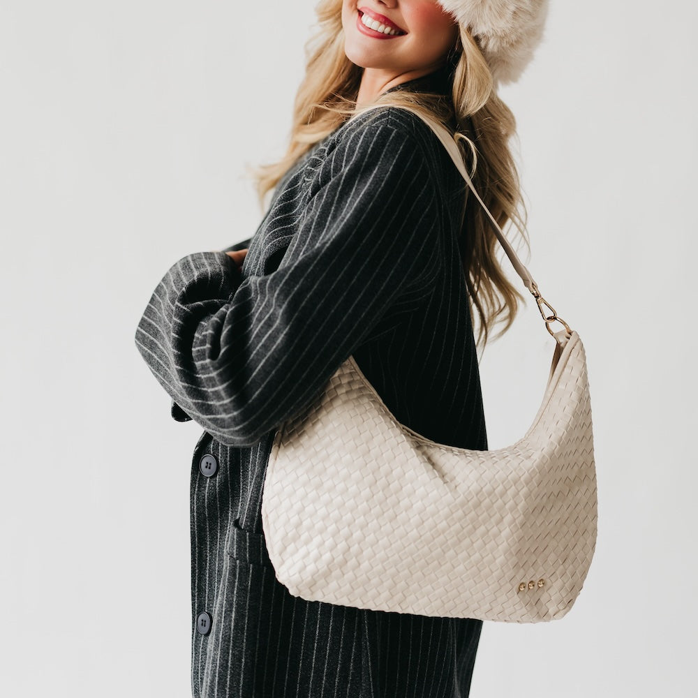 Sienna Slouchy Woven Shoulder Bag