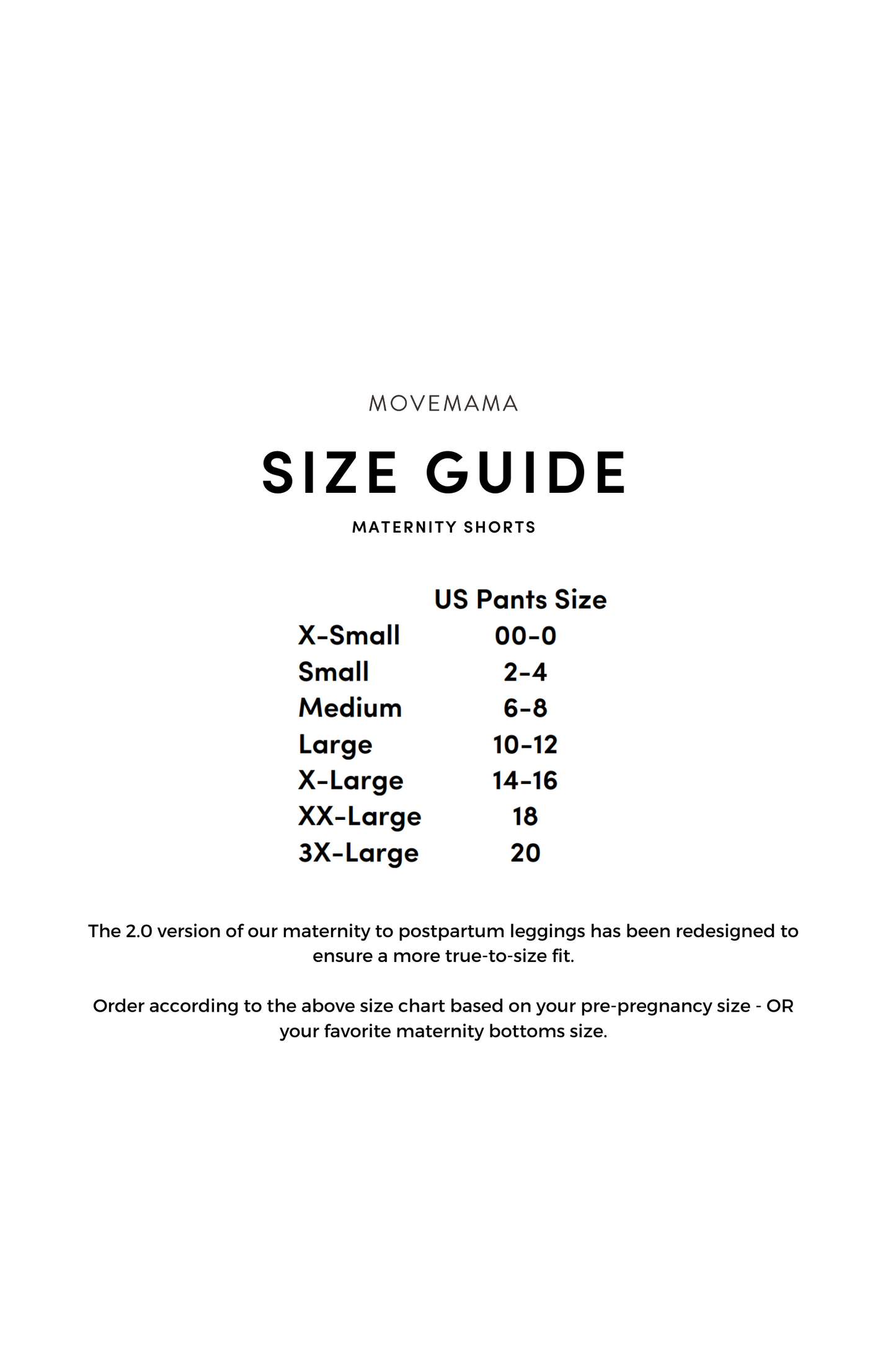 Maternity Athletic Shorts - Black