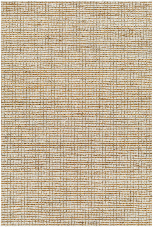 Riki Cream Jute-Wool Blend Rug