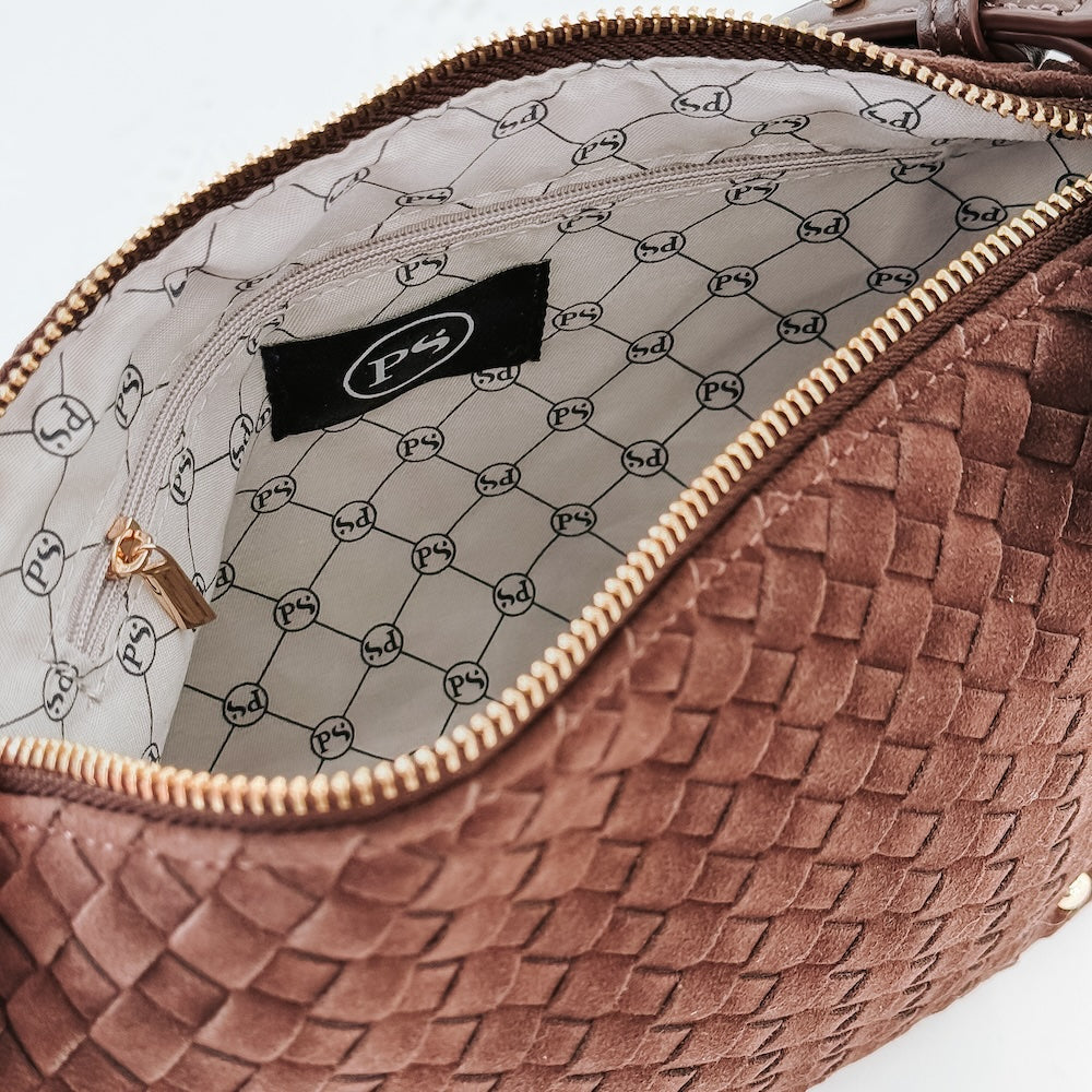 Suede Harper Hobo Shoulder Bag