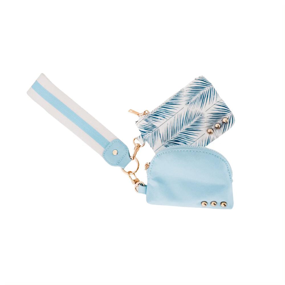 Summer Spritz Dual Pouch Wristlet