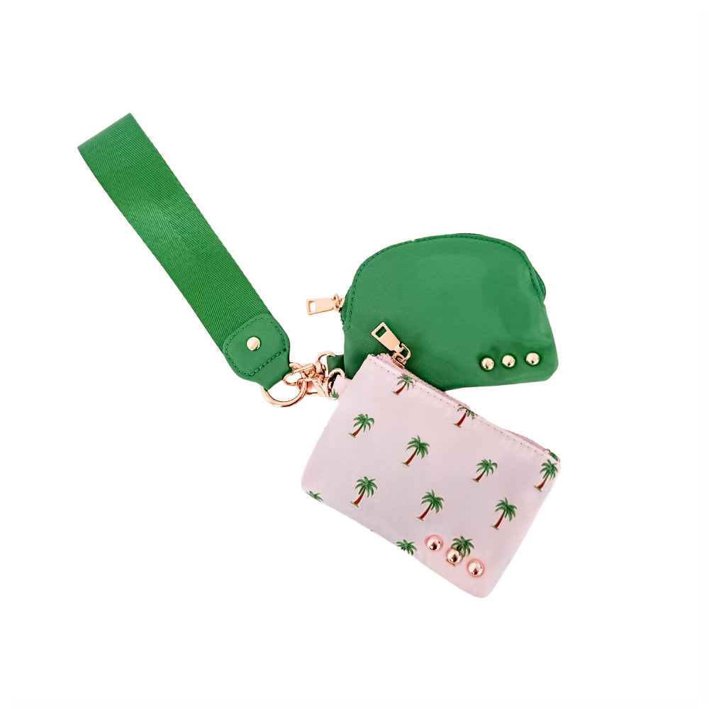 Summer Spritz Dual Pouch Wristlet