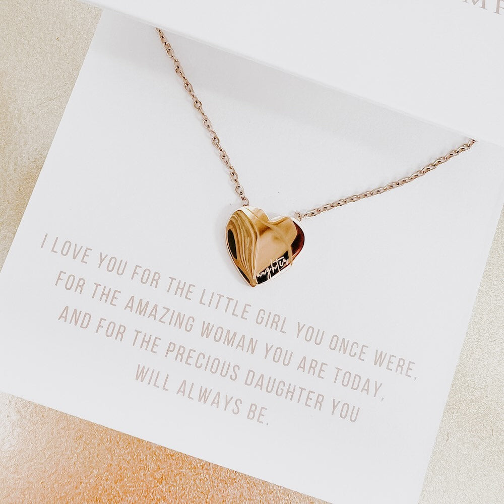 Sweet Heart Gift Necklace - WATERPROOF