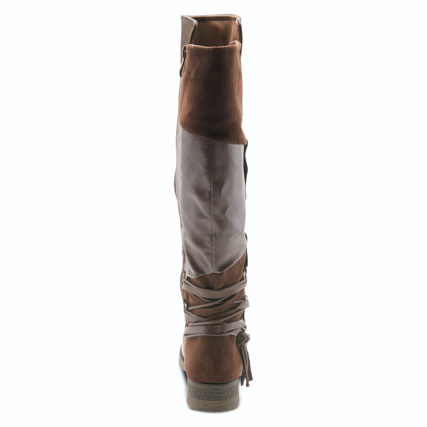 Maxie By Patrizia - Brown Pull On Tall Boot