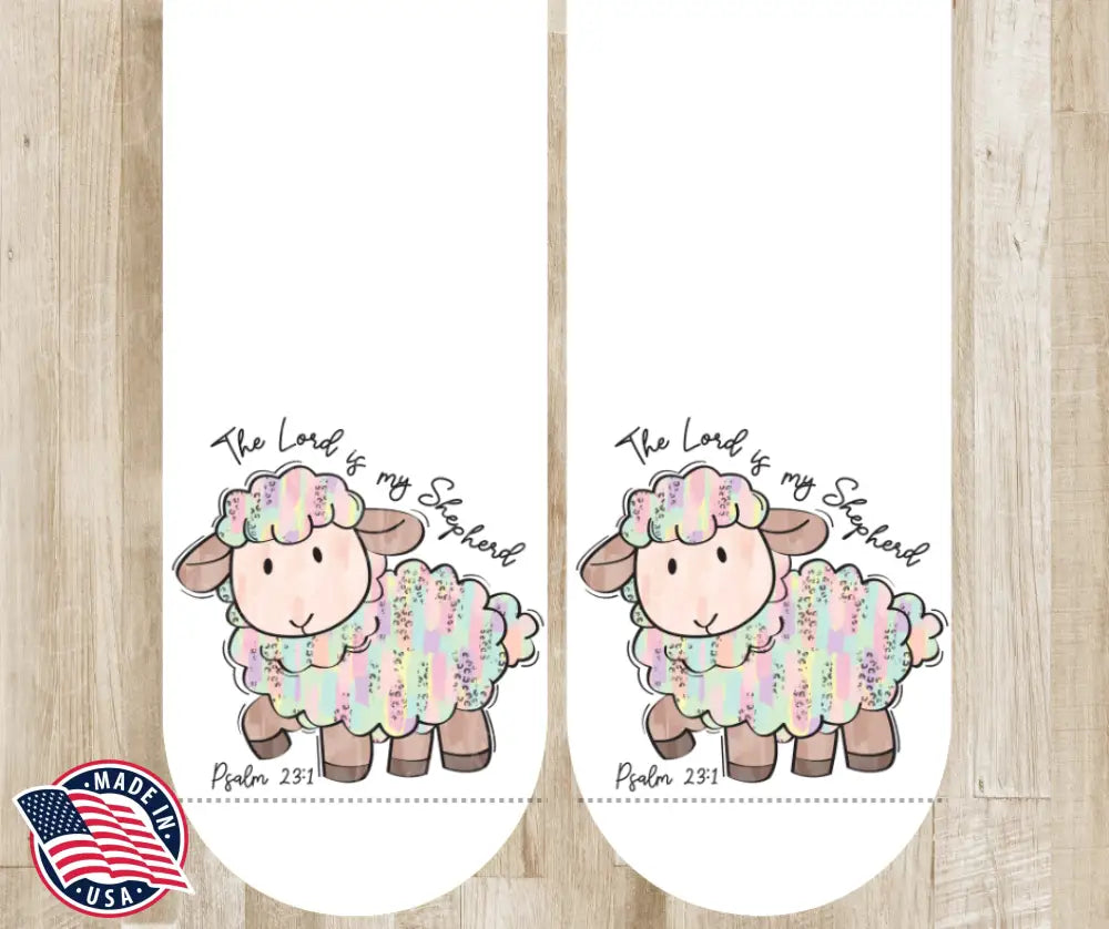 The Lord is My Shepherd – White