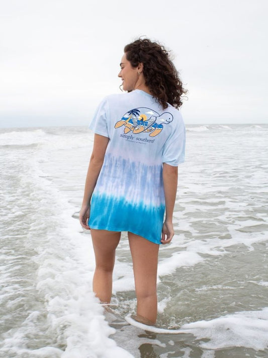 TRACK-SS-BEACH CHAIR-CLOUD- Short Sleeve Tee - #SIMPLYSOUTHERN