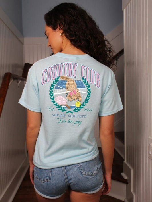 COUNTRY CLUB - SPOUT - Short Sleeve Tee - #SIMPLYSOUTHERN