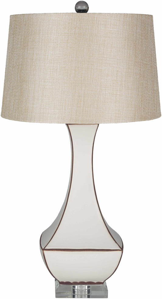 Tuka Tan Ceramic Table Lamp