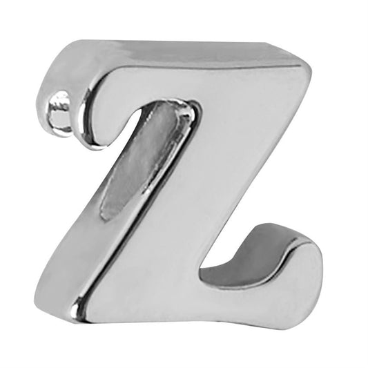 Z - ALPHABET CHARM ADORABLE PLATED METAL CHARM Jewel