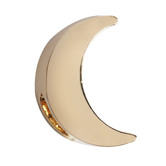 Gold Moon Charm - Adorable Plated Metal Charm