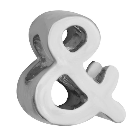 AMPERSAND CHARM Silver - Whispers
