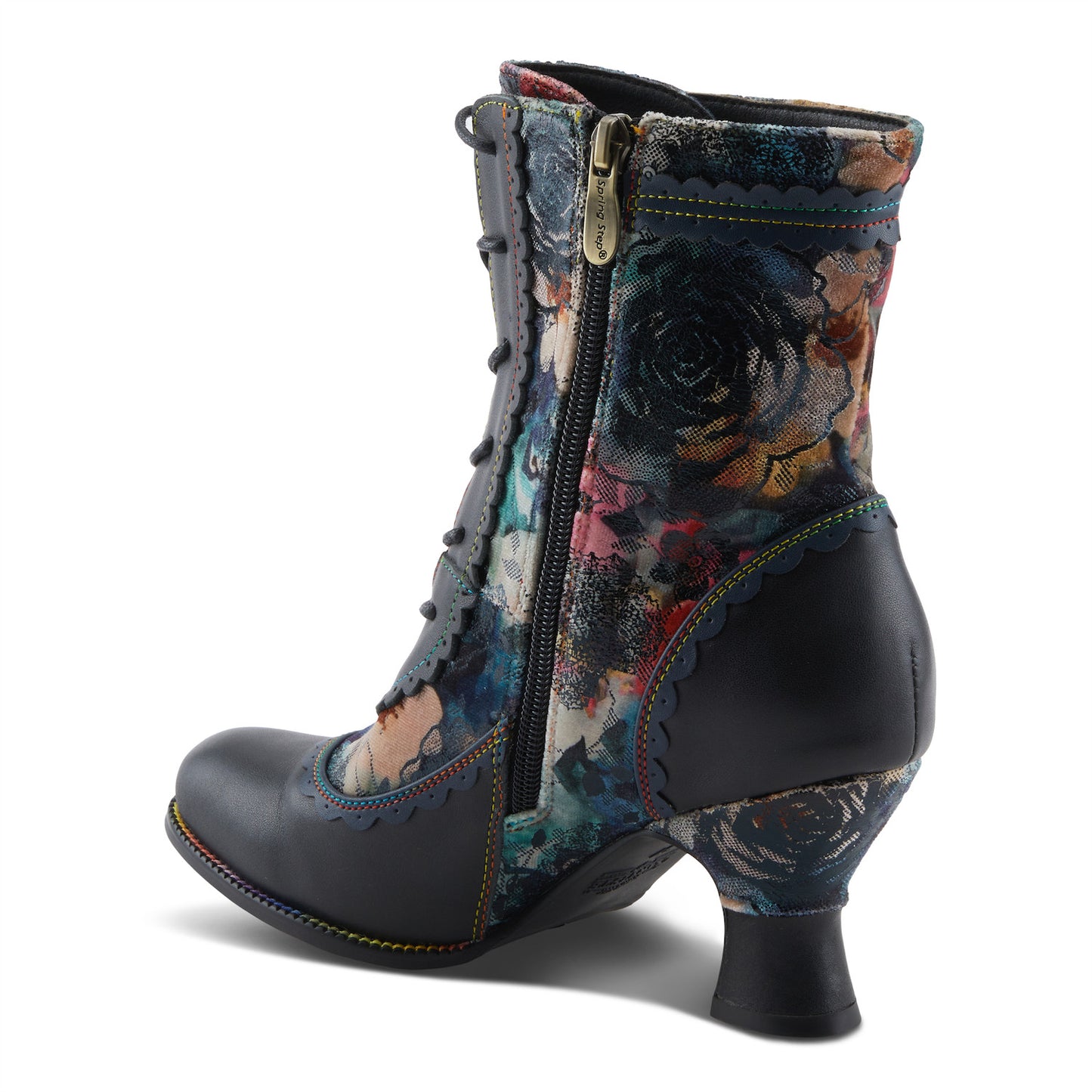 Bewitch-Prit-NM baroque-inspired lace-up boot by L`ARTISTE