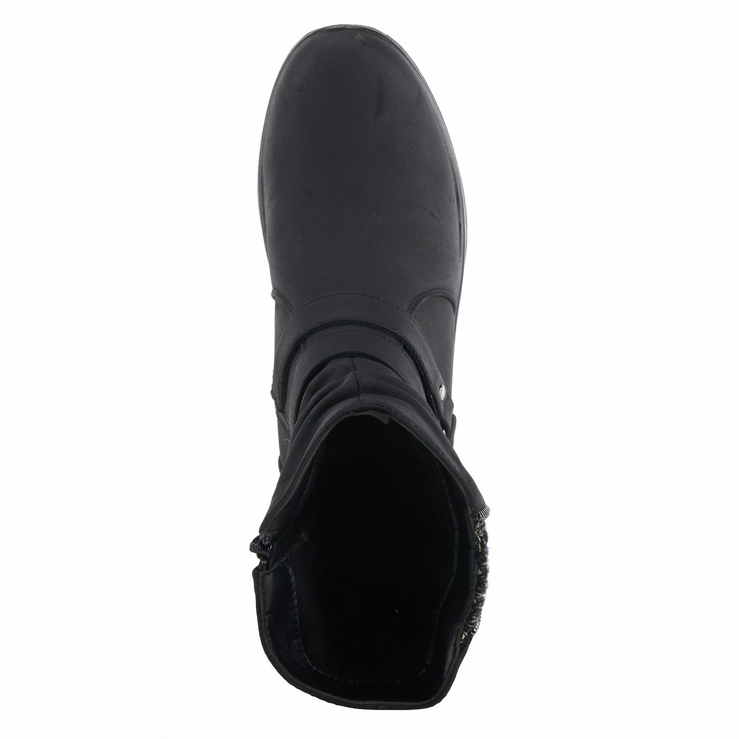 Campton Black Boot by Flexus