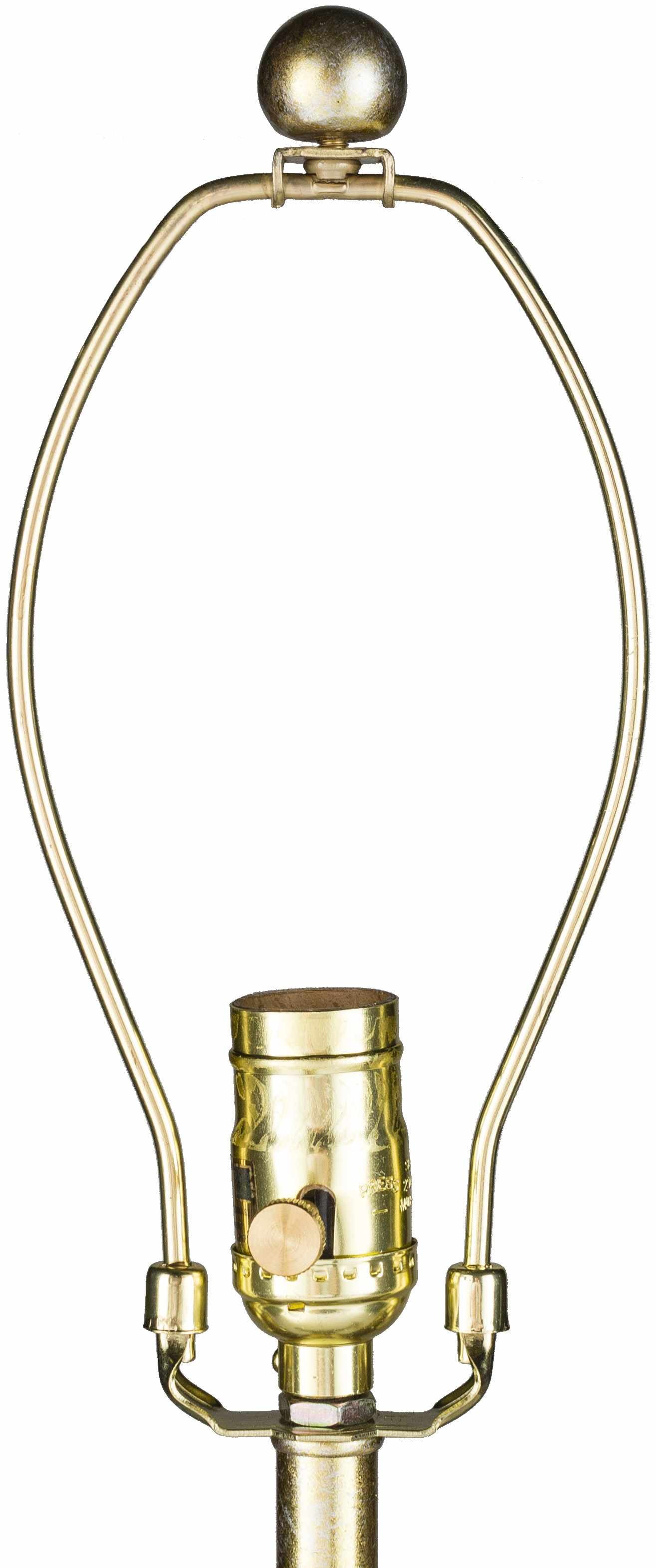 Zell Gold Crystal Table Lamp