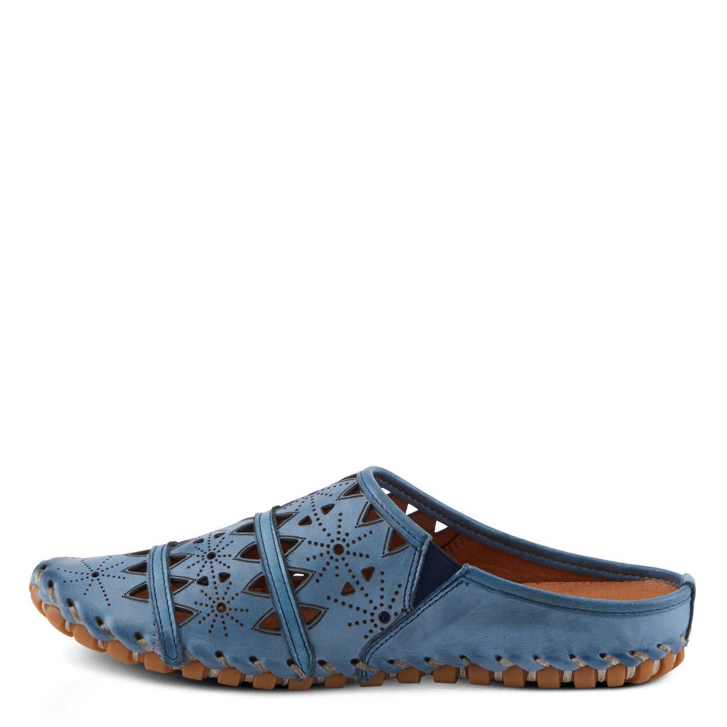 FUSALIDE BLUE SLIDE Shoe by Spring Step Style